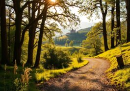 Bensberger Schlossweg in Bergisch Gladbach – Naturpark Bergisches Land, wandern