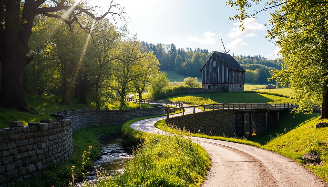 Mühlenweg in Kürten – Naturpark Bergisches Land, wandern