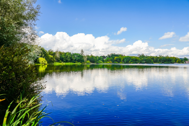 Landschaft nahe Marienheide in Nordrhein-Westfalen