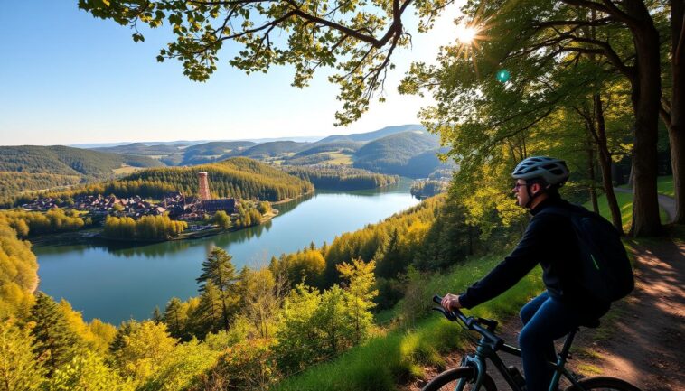 Radtour - Sauerland - Genkeltalsperre / Unnenberger Turm / Bruchertalsperre